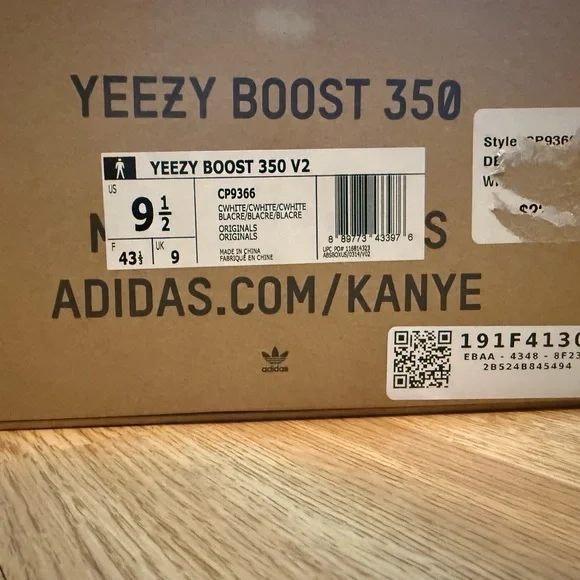 Adidas Yeezy Boost 350 V2 Box in Brown and Black - Picture 3 of 13
